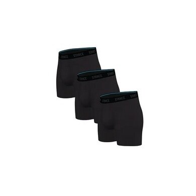 Stance Unterwäsche Boxershorts Boxer Brief schwarz - 3 Stück