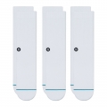 Stance Tagessocke Crew Icon weiss - 3 Paar