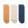 Stance Tagessocke Quarter Icon orange/beige/dunkelblau - 3 Paar
