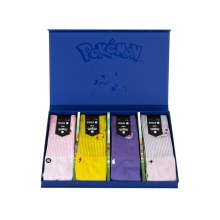 Stance Tagessocke Crew Pokemon Box Set pink/gelb/violett - 4 Paar