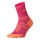 STOX Energy Socks Kompressionssocke Running Ankle Socks (gezielte Kompression) pink/orange Damen - 1 Paar
