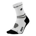 STOX Energy Socks Sportsocke Kompression Sports Ankle Socks (gezielte Kompression) weiss/schwarz Herren - 1 Paar