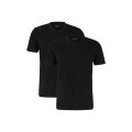 STRELLSON Tshirt V-Neck (2er-Pack) schwarz Herren - 2 Stück