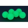 Sunflex Tischtennisball Glowing/Leuchtend grün - 6 Stück