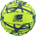 Sunflex Volleyball Beach- und Funball Neopren (Große 5) Funky Crossed gelb - 1 Ball