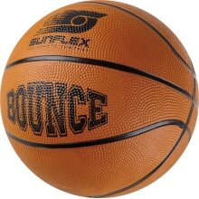 Sunflex Basketball Bounce (Große 7, mit PVC-Vernähung) orange - 1 Ball