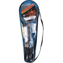Sunflex Badminton Matchmaker Set Pro (2x Schläger, 2x Bälle, 1x Netz, 1x Tasche)
