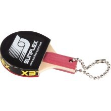 Sunflex Schlüsselanhänger Mini Tischtennisschläger - 1 Stück
