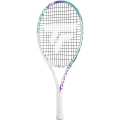 Tecnifibre Kinder-Tennisschläger Tempo Iga 24in/240g (7-9 Jahre) 2025 weiss/violett - besaitet -