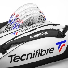 Tecnifibre Tennis-Racketbag Tour Endurance (Schlägertasche, 3 Hauptfächer) 2023 weiss 15er