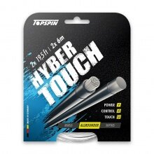 Besaitung mit Topspin Hyber Touch silber