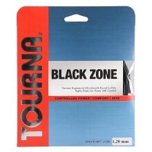 Tourna Tennissaite Big Hitter Black Zone schwarz 12m Set