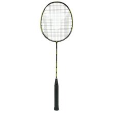 Talbot Torro Badmintonschläger Arrowspeed 199 (98g/ausgewogen/mittel) 2025 schwarz/neongelb - besaitet -