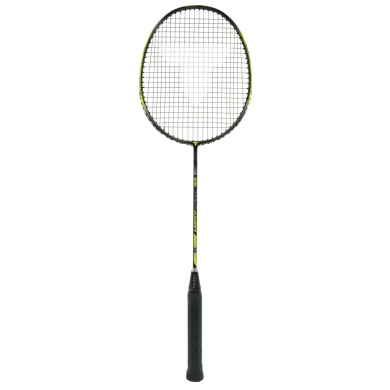 Talbot Torro Badmintonschläger Arrowspeed 199 (98g/ausgewogen/mittel) 2025 schwarz/neongelb - besaitet -