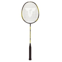 Talbot Torro Badmintonschläger Arrowspeed 199.8 (98g/ausgewogen/mittel) schwarz/gelb - besaitet -