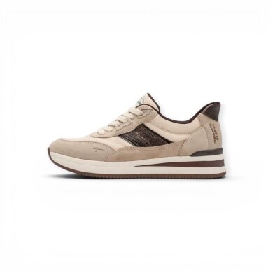 Tamaris Sneaker (Leder/Textil/Synthetik) 8-83703-47 beige/braun Damen