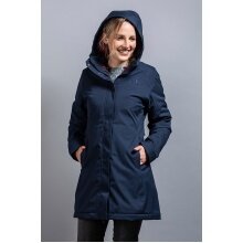 Tatonka Wintermantel Stir Hooded Coat (wasser- und winddicht, atmungsaktiv) dunkelblau Damen