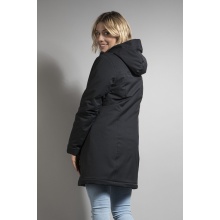 Tatonka Wintermantel Stir Hooded Coat (wasser- und winddicht, atmungsaktiv) schwarz Damen