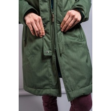 Tatonka Wintermantel Floy Coat (wasser- und winddicht, Wollwattierung) blattgrün Damen