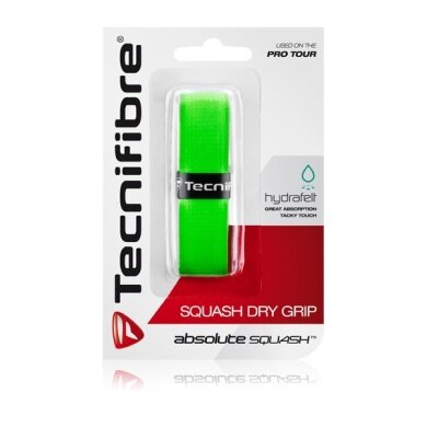 Tecnifibre Squash Dry Grip Basisband grün - 1 Stück