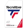 Tecnifibre Overgrip Players Pro Feel 0.6mm (Schweissabsorption) weiss - 12er Zip Beutel