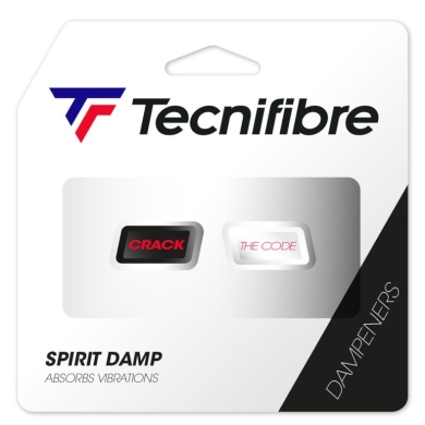 Tecnifibre Schwingungsdämpfer Spirit Damp (Crack/The Code) - 2 Stück