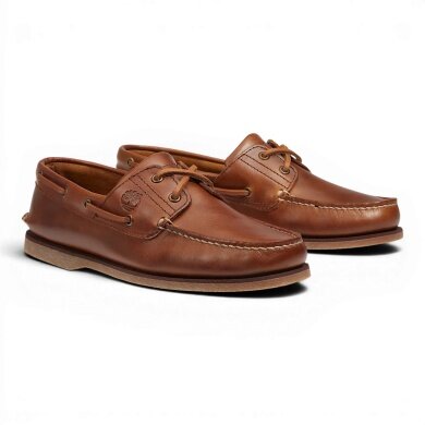 Timberland Bootsschuhe Classic 2-Eye Boat (Premium Leder) sahara braun Herren