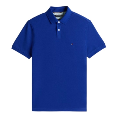 Tommy Hilfiger Freizeit-Polo 1985 Regular Fit Pique (Baumwolle) blau Herren