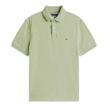 Tommy Hilfiger Freizeit-Polo 1985 Regular Fit Pique (Baumwolle) sagegrün Herren