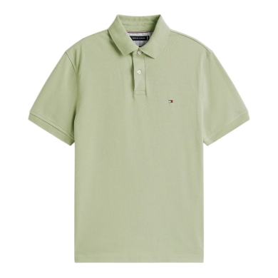 Tommy Hilfiger Freizeit-Polo 1985 Regular Fit Pique (Baumwolle) sagegrün Herren