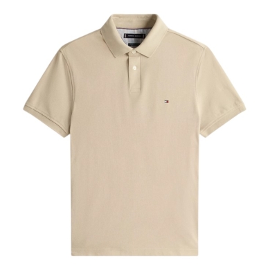 Tommy Hilfiger Freizeit-Polo 1985 Regular Fit Pique (Baumwolle) sand/beige Herren