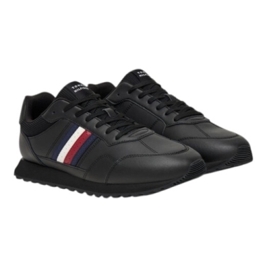 Tommy Hilfiger Sneaker New Runner Eva LTH Stripes - schwarz Herren