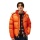 Tommy Jeans Winter-Daunenjacke Alaska Down Puffer EXT (warm, mit Kapuze) orange Herren