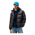 Tommy Jeans Winter-Daunenjacke Essential Down Jacket EXT mit Kapuze (warm, wasserabweisend) schwarz Herren
