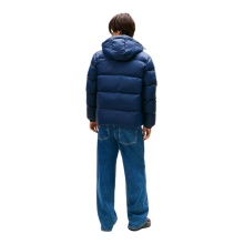 Tommy Jeans Winter-Daunenjacke Essential Down Jacket EXT mit Kapuze (warm, wasserabweisend) dunkelblau Herren