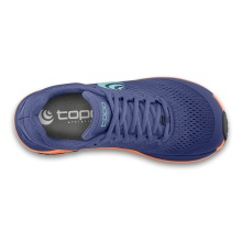 Topo Trail-Laufschuhe Ultraventure 3 (Stabilität, Langstrecke, breitere Zehenbox) purple/orange Damen