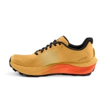 Topo Laufschuhe MTN Racer 4 (Mountain, Trail, breitere Zehenbox) orange/schwarz Herren