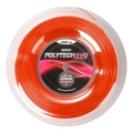 Topspin Tennissaite Poly Tech Evo (Haltbarkeit+Spielkomfort) orange 200m Rolle