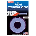 Tourna Overgrip Grip Padel (Griffigkeit, Komfort) blau 3er