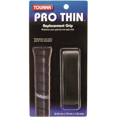 Tourna Basisband Pro Thin 1.25mm schwarz - 1 Stück