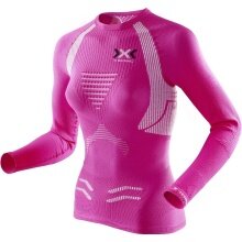 X-Bionic Running The Trick Shirt Longsleeve pink/weiss Damen