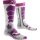 X-Socks Skisocke Control 2.0 grau/violett Damen - 1 Paar