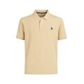 U.S. Polo Assn. Freizeit-Polo US16147 (Baumwolle) beige Herren