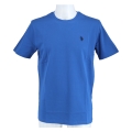 U.S. Polo Assn. Freizeit-Tshirt US16025 (Baumwolle) kobaltblau Herren