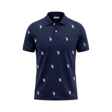 U.S. Polo Assn. Freizeit-Polo US16960 (Baumwolle) navyblau Herren