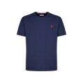 U.S. Polo Assn. Freizeit-Tshirt US16025 (Baumwolle) navyblau Herren