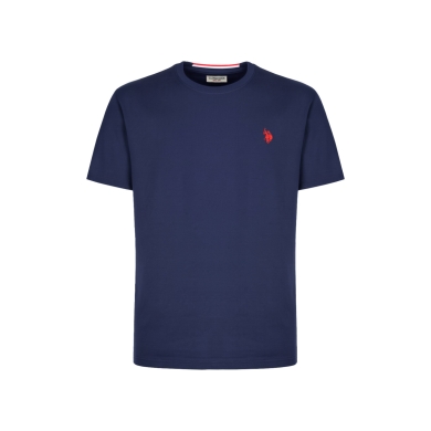 U.S. Polo Assn. Freizeit-Tshirt US16025 (Baumwolle) navyblau Herren