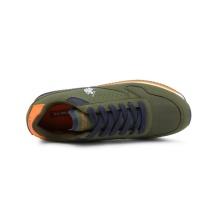 U.S. Polo Assn. Sneaker NOBIL003M-2HY2-MIL grün/orange Herren