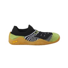 UYN Barfussschuhe Beemotion schwarz/lime Kinder