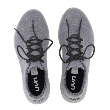 UYN Sneaker-Laufschuhe Living Cloud (Merinowolle, leicht und komfortabel) graumelange Damen